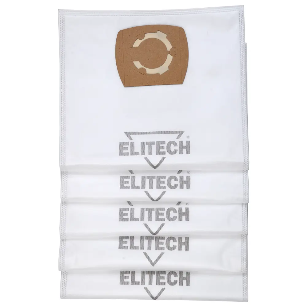 Мешки синтетические для пылесоса Elitech 10 л, 5 шт STLM-2081767 - Вид №2
