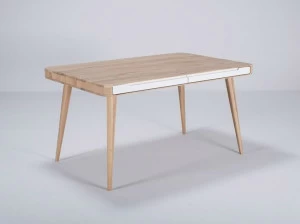 Gazzda Прямоугольный стол из дуба с ящиками Ena