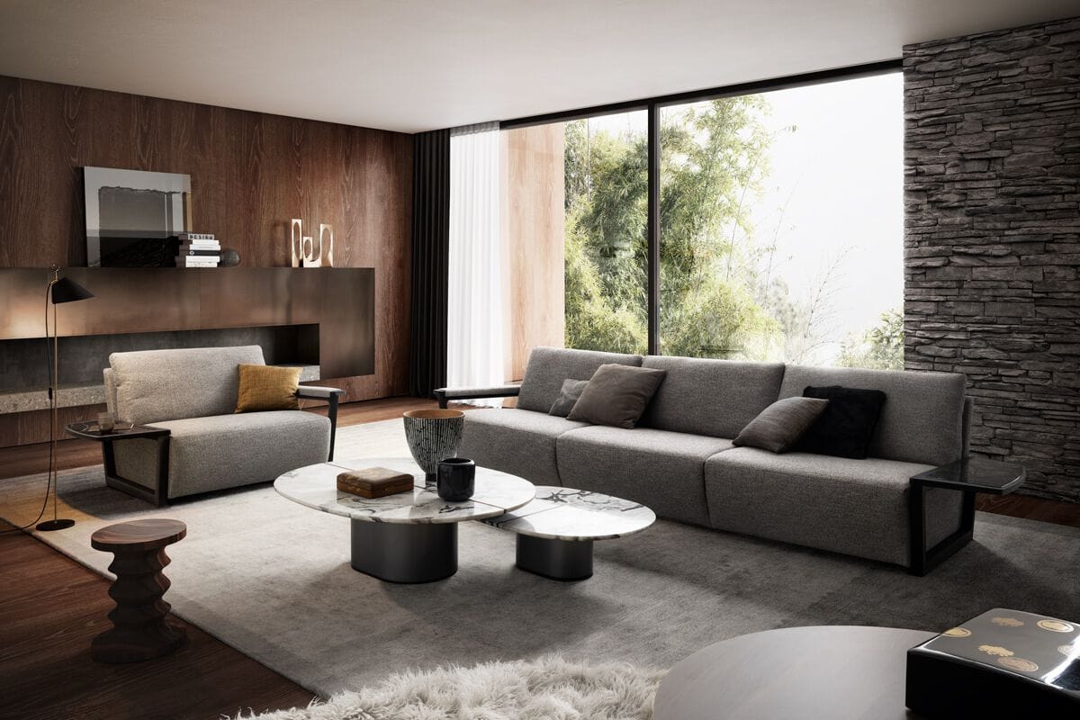 Модульный тканевый диван i 4 Mariani ARCH-00091937 - Вид №1