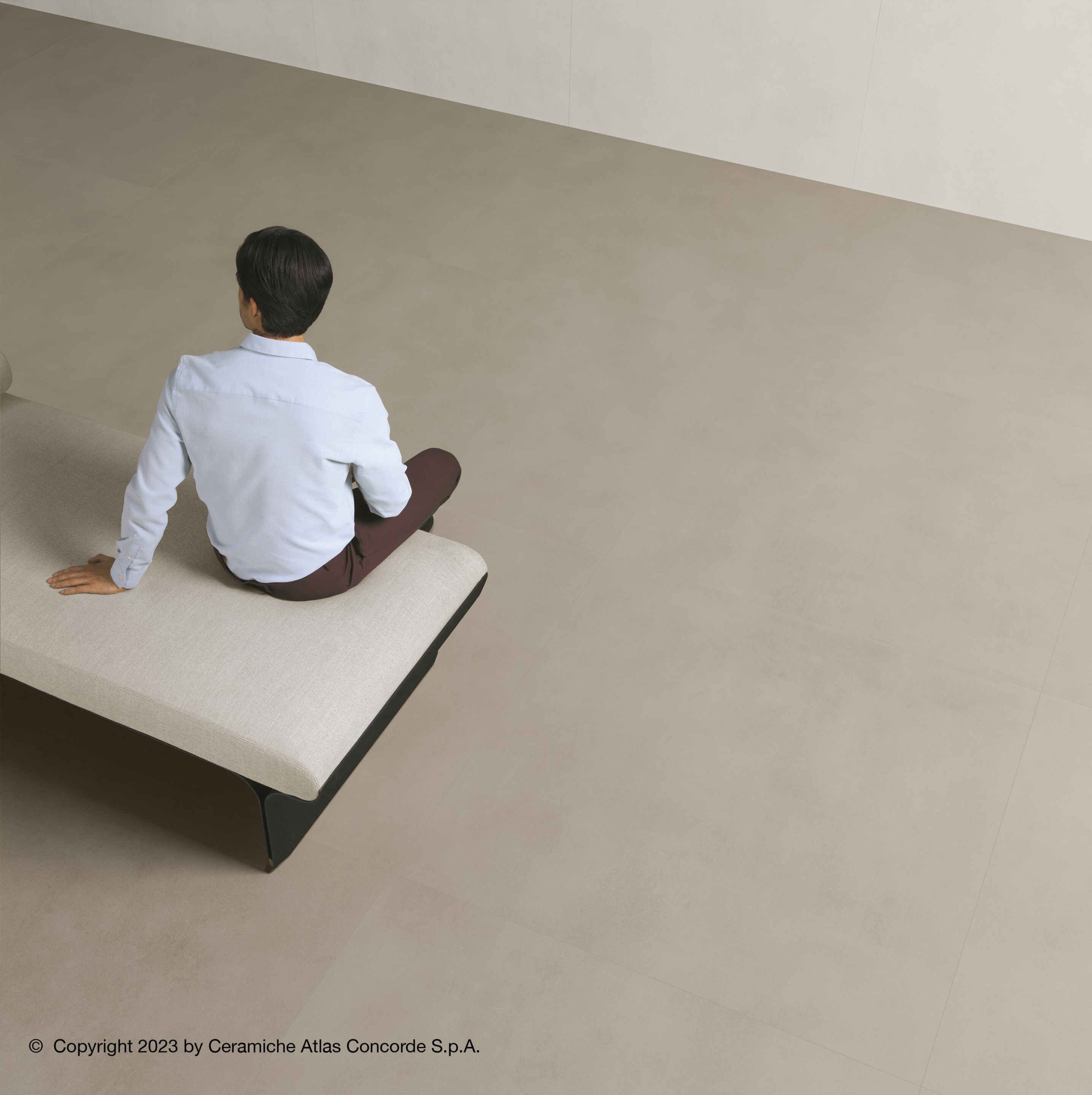 Пол / керамогранит с эффектом цемента Atlas Concorde Boost Balance ARCH-00002208 - Вид №14