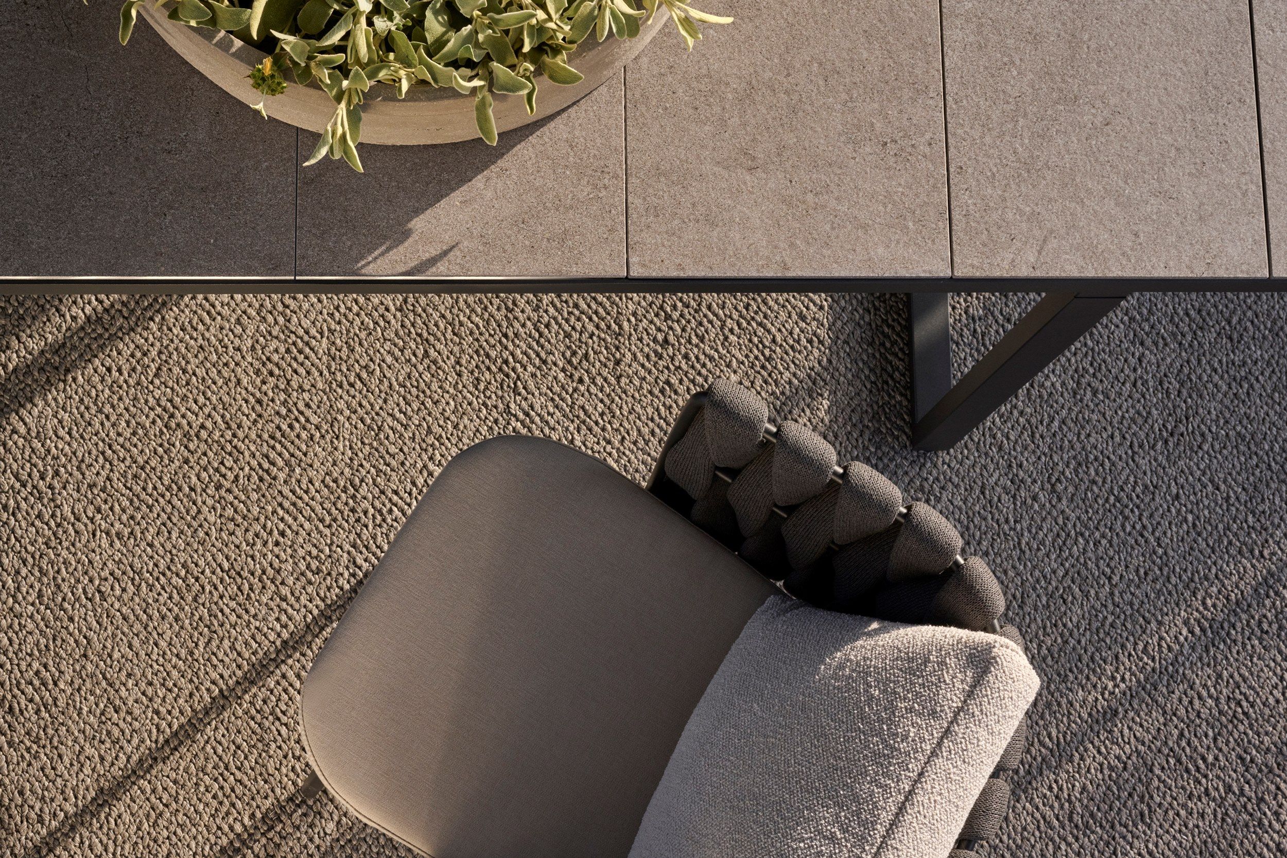 Садовый стул с тканевым подлокотником TRIBÙ Tosca ARCH-00065553 - Вид №9