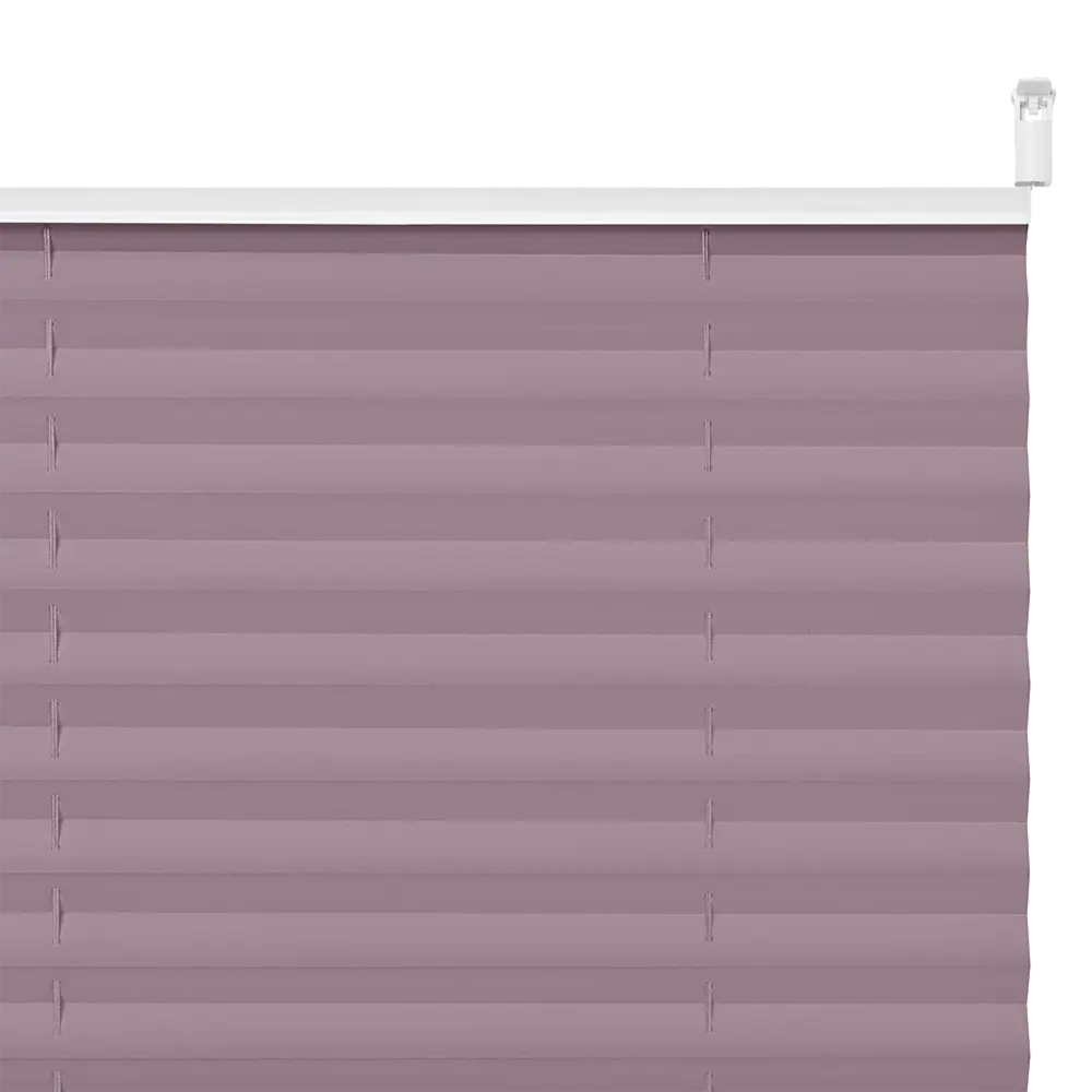 Штора плиссе «Плайн», 65х160 см, текстиль, цвет сиреневый Santreyd STLM-2081442 - Вид №2