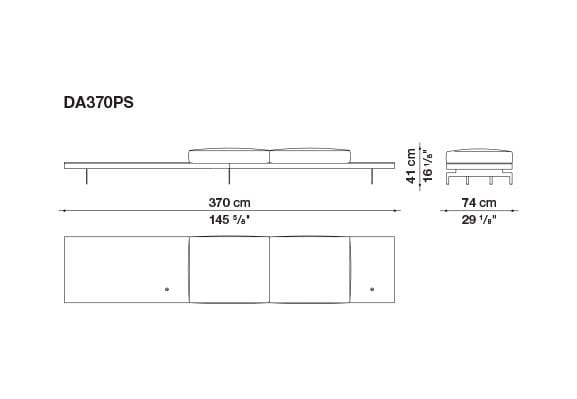 Кожаный диван B&B Italia док ARCH-00130675 - Вид №104