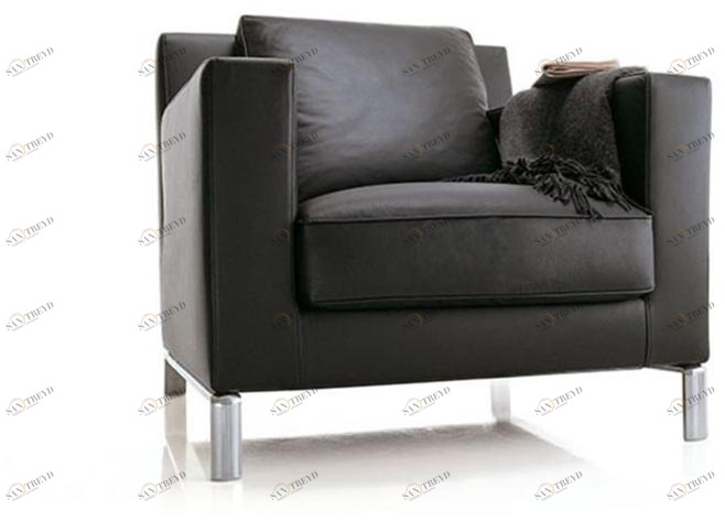 Molteni & C. Кожаное кресло с подлокотниками Lido sun-id-1466936