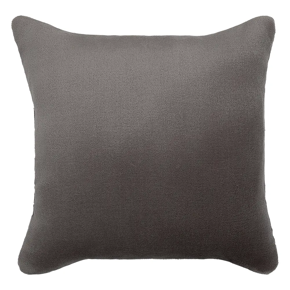 Подушка KREAFORTA Flandria 45x45 см цвет серо-коричневый STLM-2037521