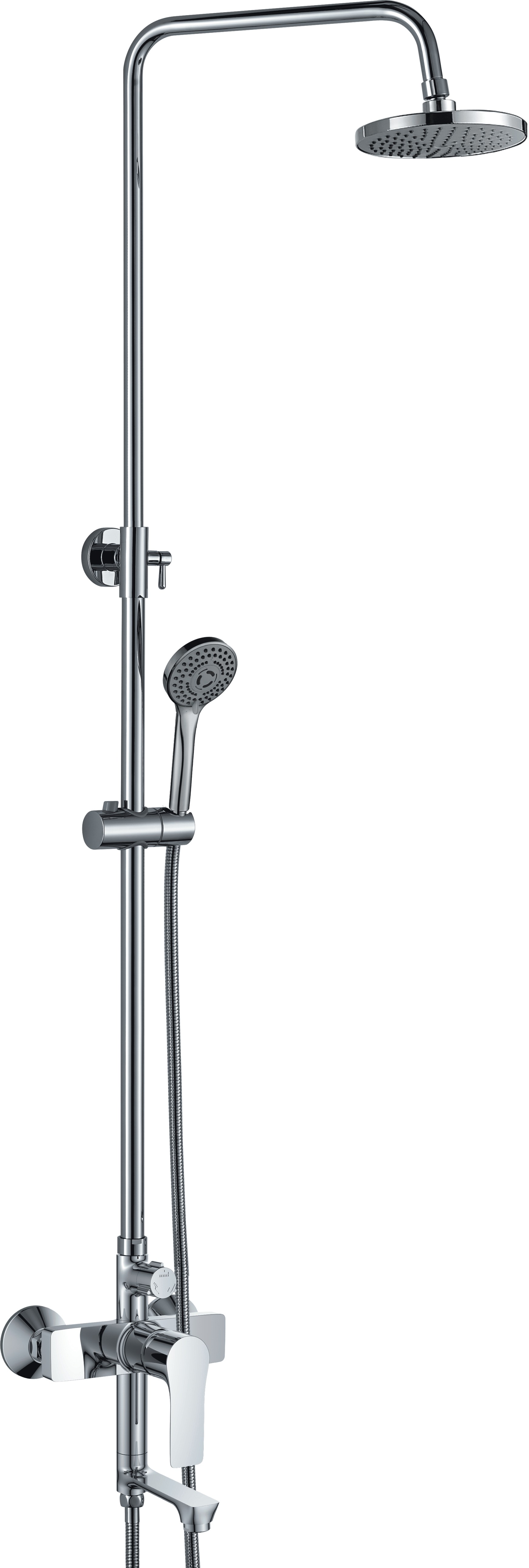 HB2415 Душевая система , хром Haiba  - Вид №1