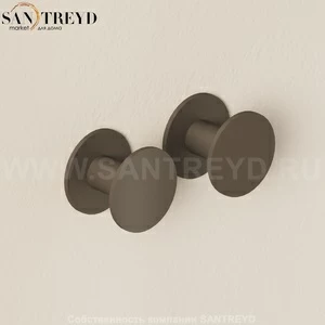 Flaminia HOOP Полотенцедержатель черный HPSP.BM