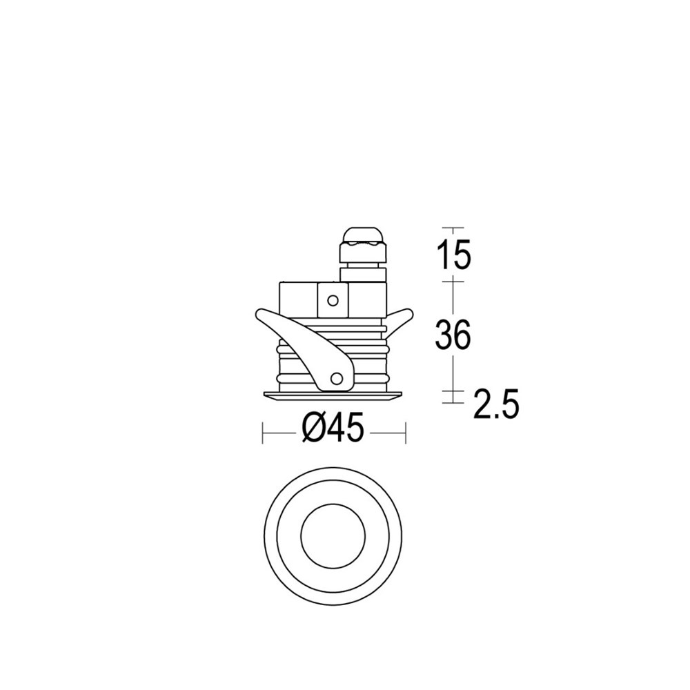 Segno Ghidini Segno RD .15 Нержавеющая Сталь  - Вид №1