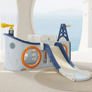 91637120 Игровой комплекс Unix Kids Pirate 188x51x270 см синий STLM-1495885