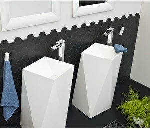 OSL008 Накладная раковина на столешницу  квадратная ArtCeram