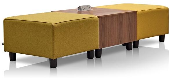 Модульный тканевый пуф Swoop Santreyd sun-id-1349608 - Вид №5