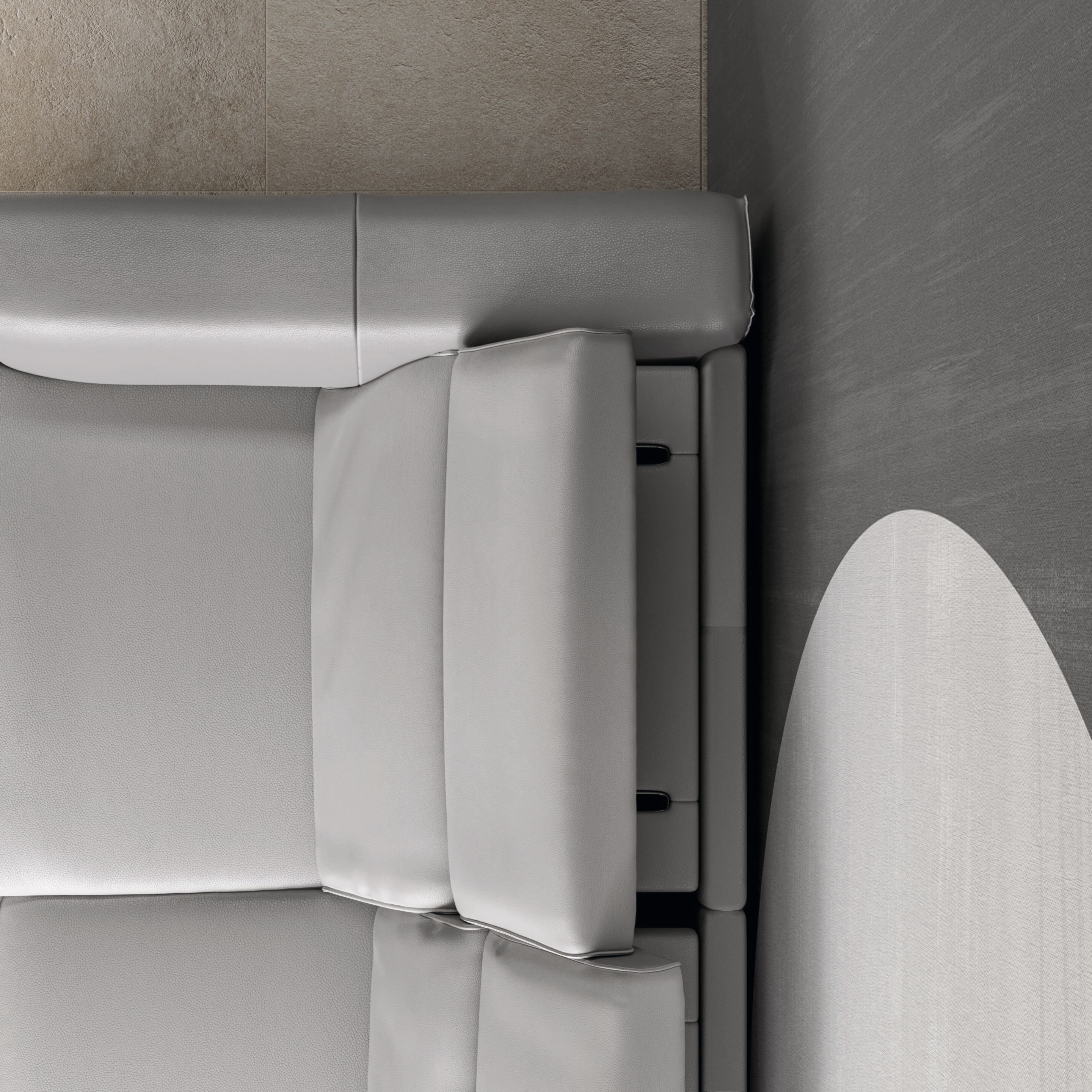 3-местный тканевый диван с электроприводом Natuzzi Italia Fidelio ARCH-00143602 - Вид №3