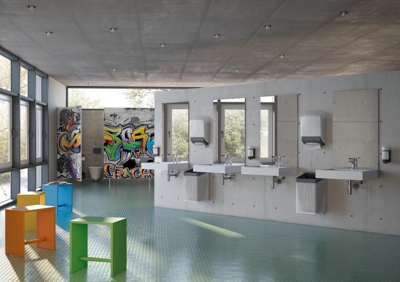 477.06B60005 диспенсер для бумажных полотенец HEWI Edition matt | Polyamid  - Вид №5