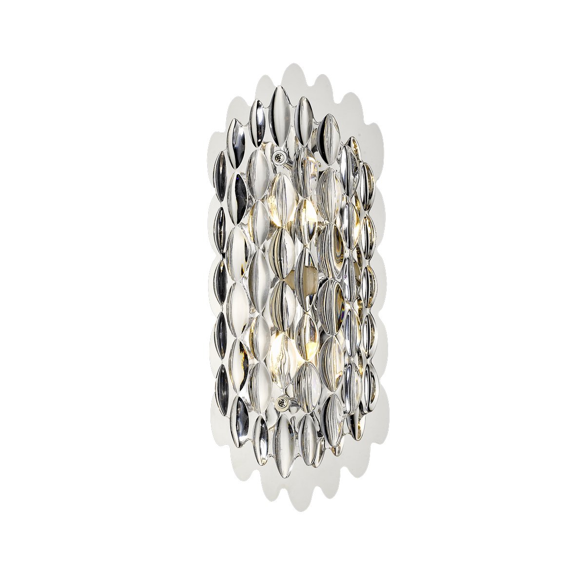 Светильник настенный серебристый темный Delight Collection W68067-2 Smoke DELIGHT COLLECTION  00-3882861 Серебро  - Вид №1