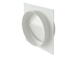 Пластина для настенного прохода с обратным клапаном