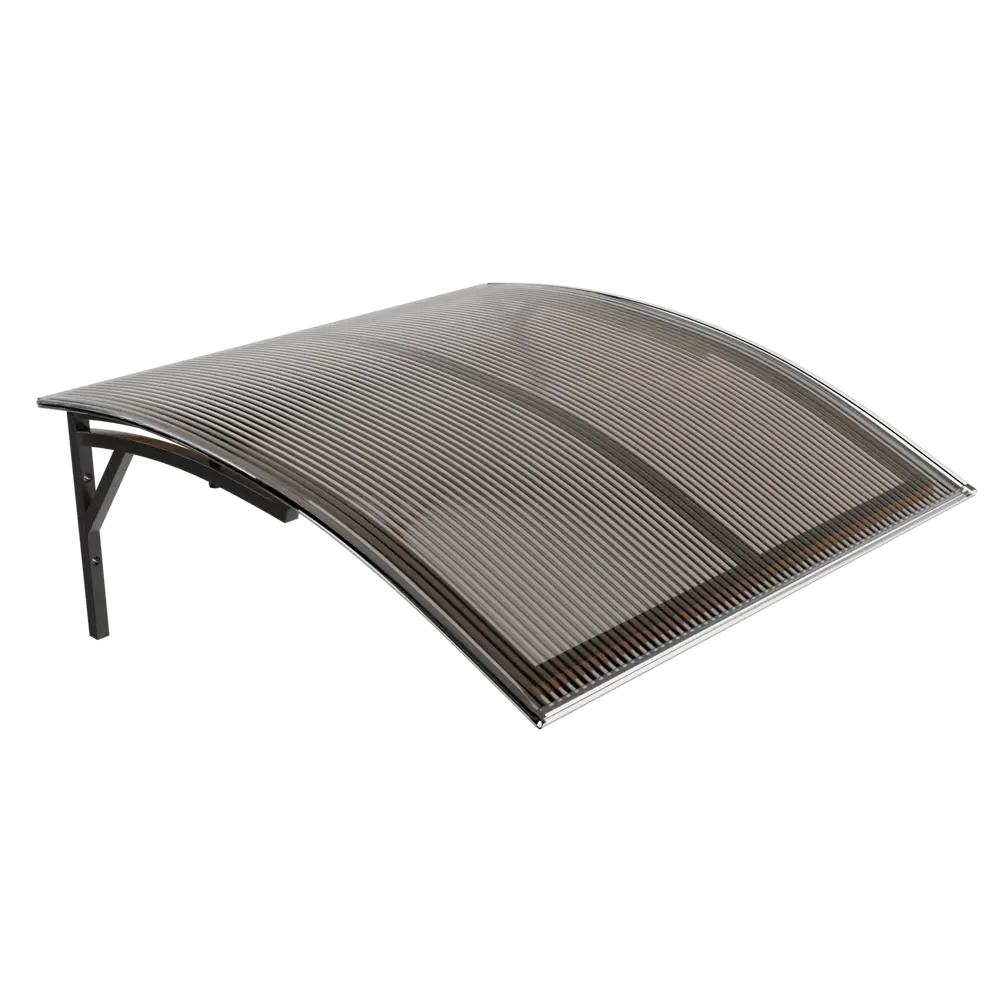 Козырек Практичный С1050 бронзовый поликарбонат Santreyd STLM-2208008