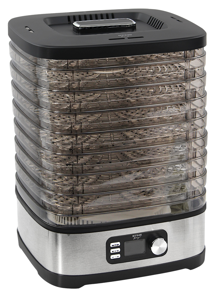 9213232 Сушилка для овощей и фруктов STINGRAY ST-FD728E черный STDN-0077421 - Вид №1