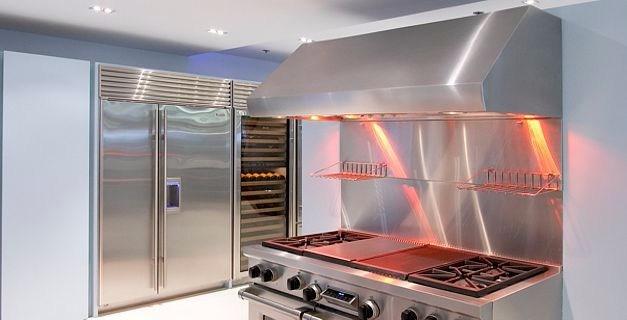 Wolf Вытяжка из нержавеющей стали со встроенным освещением Cappe d'aspirazione Icbpw362718  - Вид №1