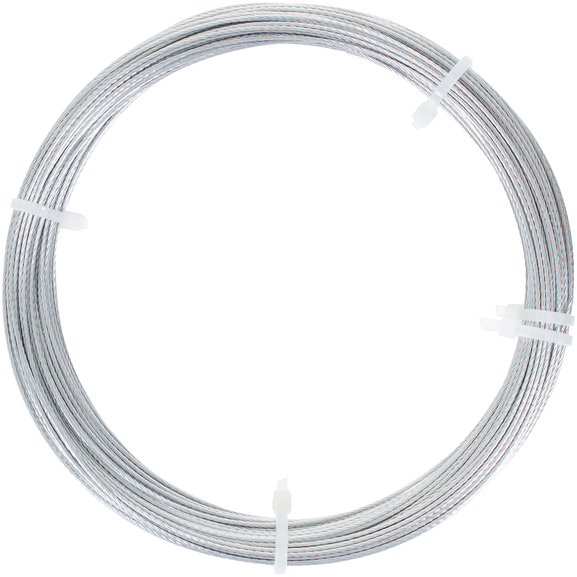 15955993 Трос стальной DIN 3055 1 мм 30 м, цвет цинк Santreyd  - Вид №2