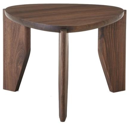 BassamFellows Треугольный журнальный столик из массива дерева  Cb-354, cb-355  - Вид №4