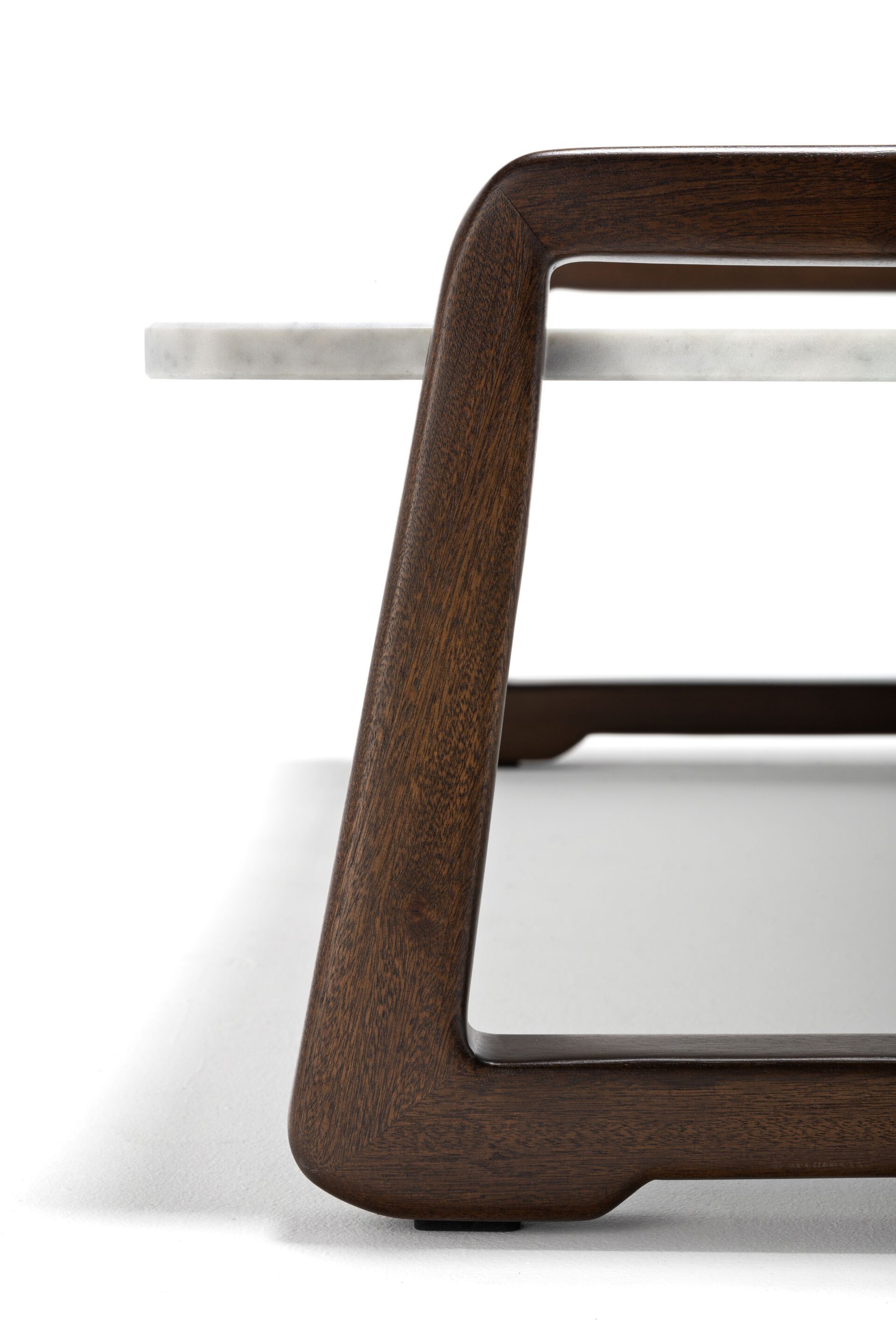 Низкий квадратный журнальный столик из каррарского мрамора Exteta Sunset ARCH-00046511 - Вид №6