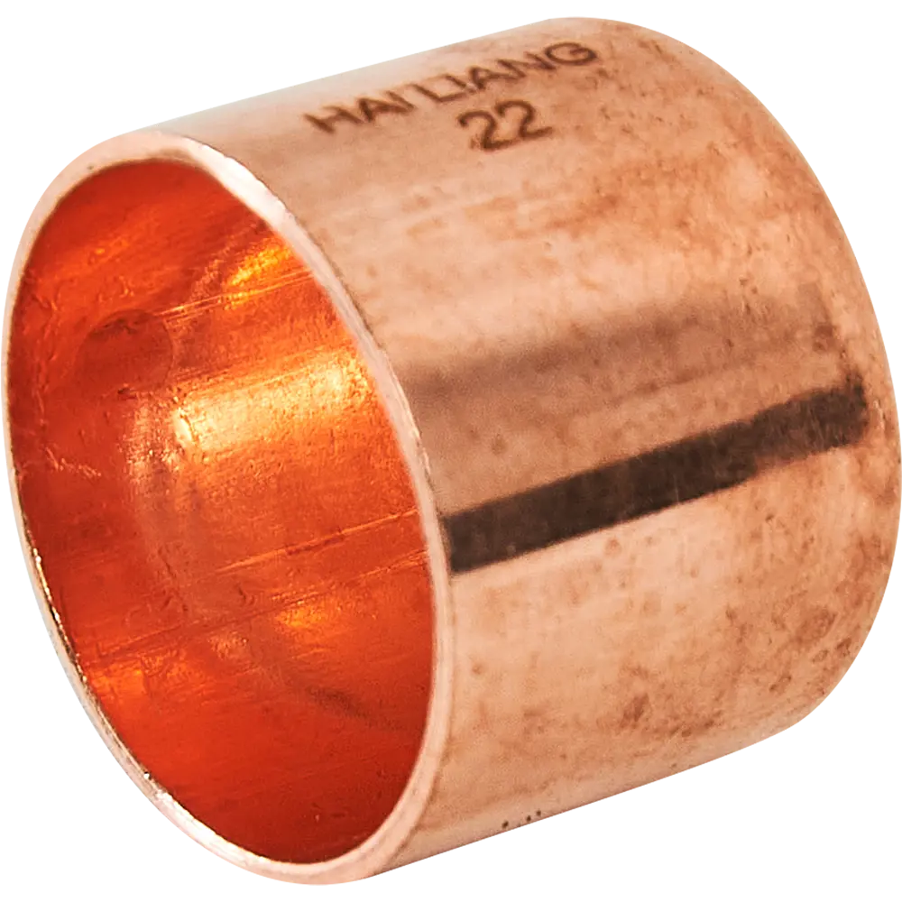 Заглушка Hailiang ø22 мм медь STLM-2100910