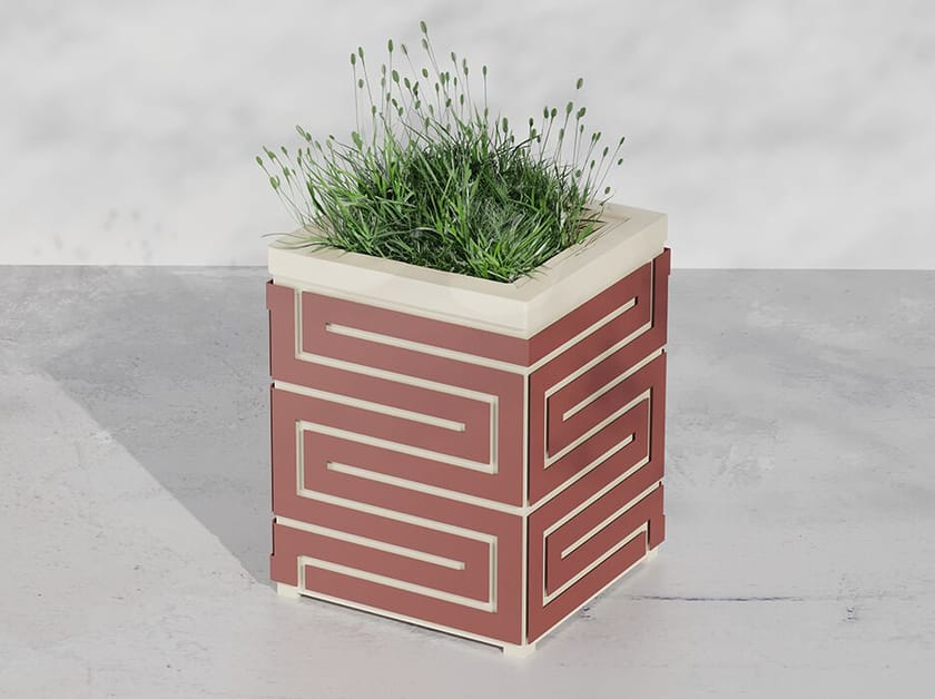 Плантатор из оцинкованной стали DIMCAR Snake ARCH-00083515