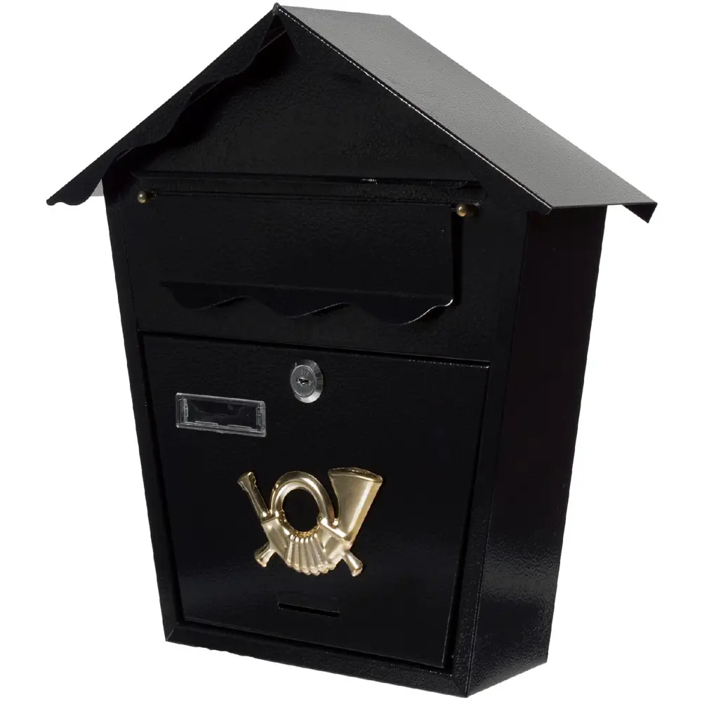 Ящик почтовый Standers YX-7011 сталь цвет черный STLM-2190232