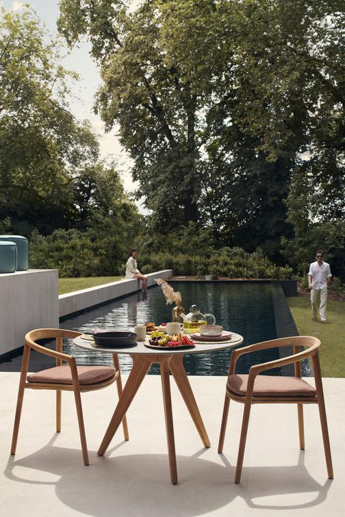 Кресло teak Manutti Solid MNST01 - Вид №6