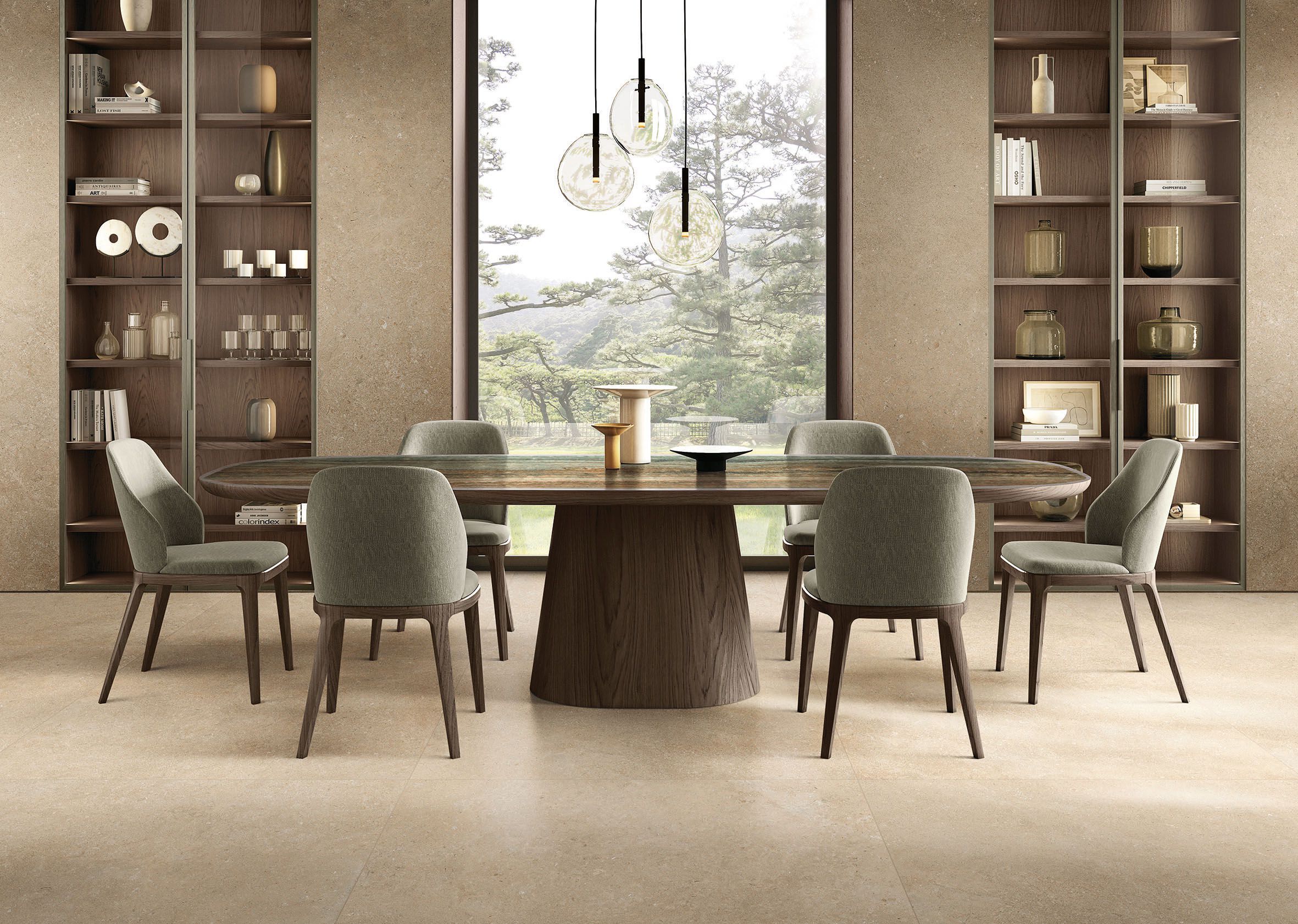 Пол / облицовка керамогранита с эффектом камня Florim Ceramiche AUTHENTIC LUXE ARCH-00094343 - Вид №6