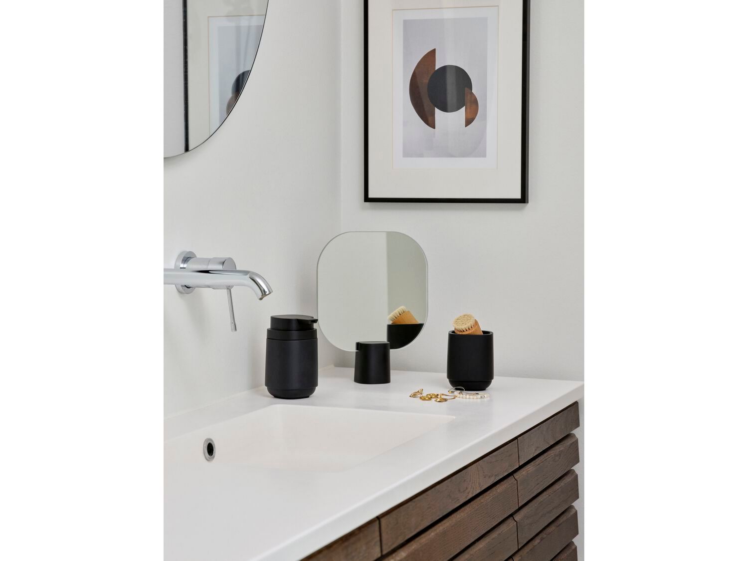 Бетонный Настольный держатель зубной щетки ZONE DENMARK Time ARCH-00071104 - Вид №5