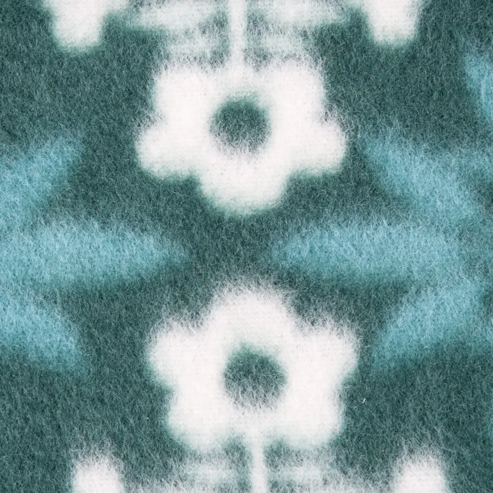 Плед «Rosto» 130х170 см флис цвет бирюзовый Santreyd STLM-2167958 - Вид №1