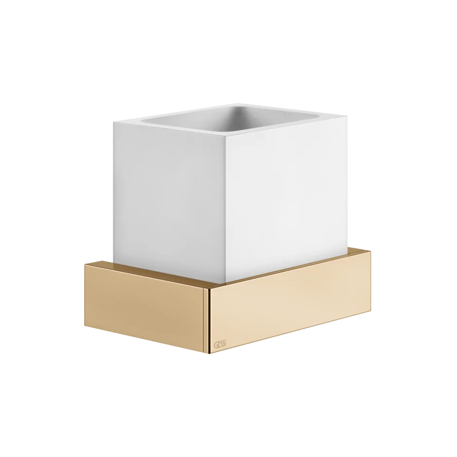 Держатель стакана 20807 735 Gessi Inverso ТЕПЛАЯ БРОНЗА PVD 20807735