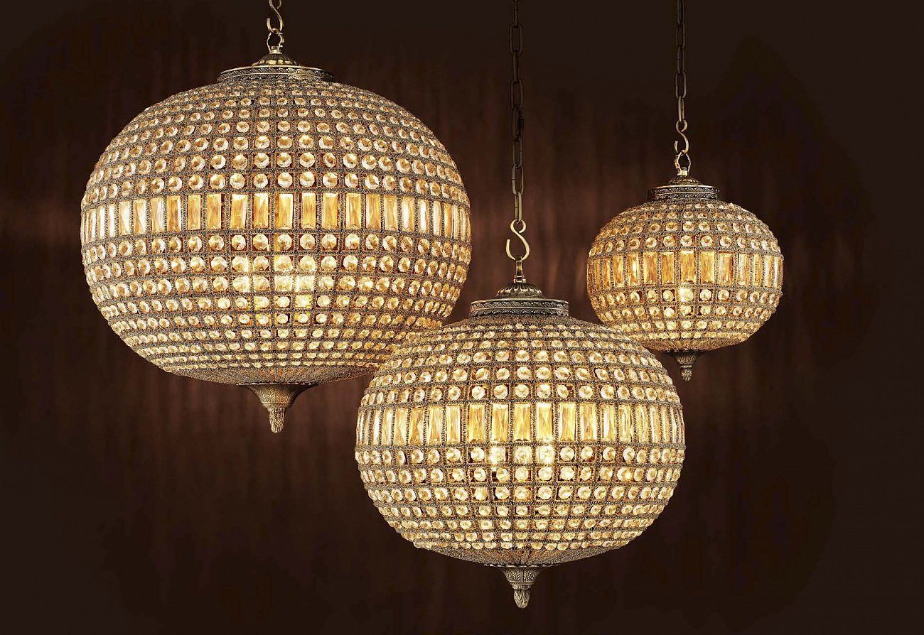 Подвесной светильник 106268 от Eichholtz EICHHOLTZ ДИЗАЙНЕРСКИЕ 242963 Латунь  - Вид №3