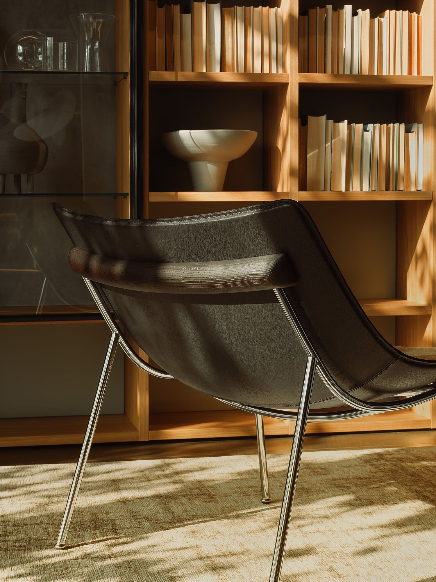 Кожаное кресло с металлическим каркасом Lema OMEGA ARCH-00151496 - Вид №13