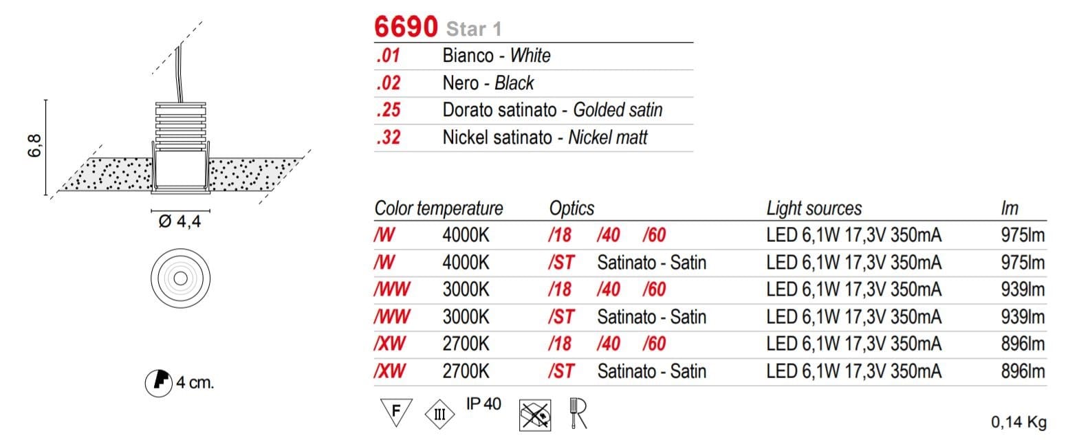 Алюминиевый светодиодный светильник EGOLUCE ARCH-00018508 - Вид №1