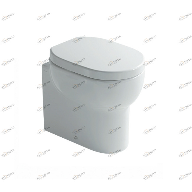 5214 Приставной унитаз напольный Белый Galassia M2 Италия