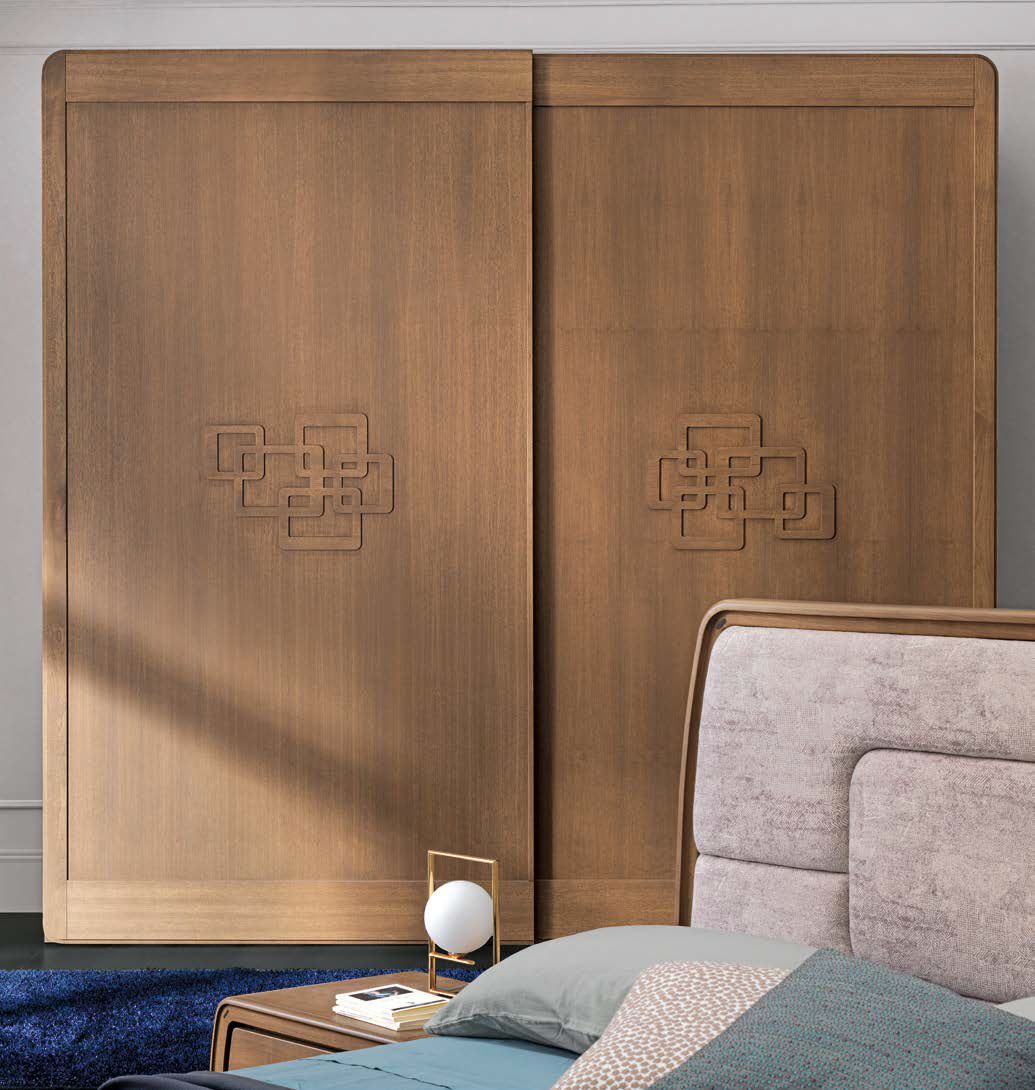 Деревянная двуспальная кровать Cantiero AMARCORD Night ARCH-00082966