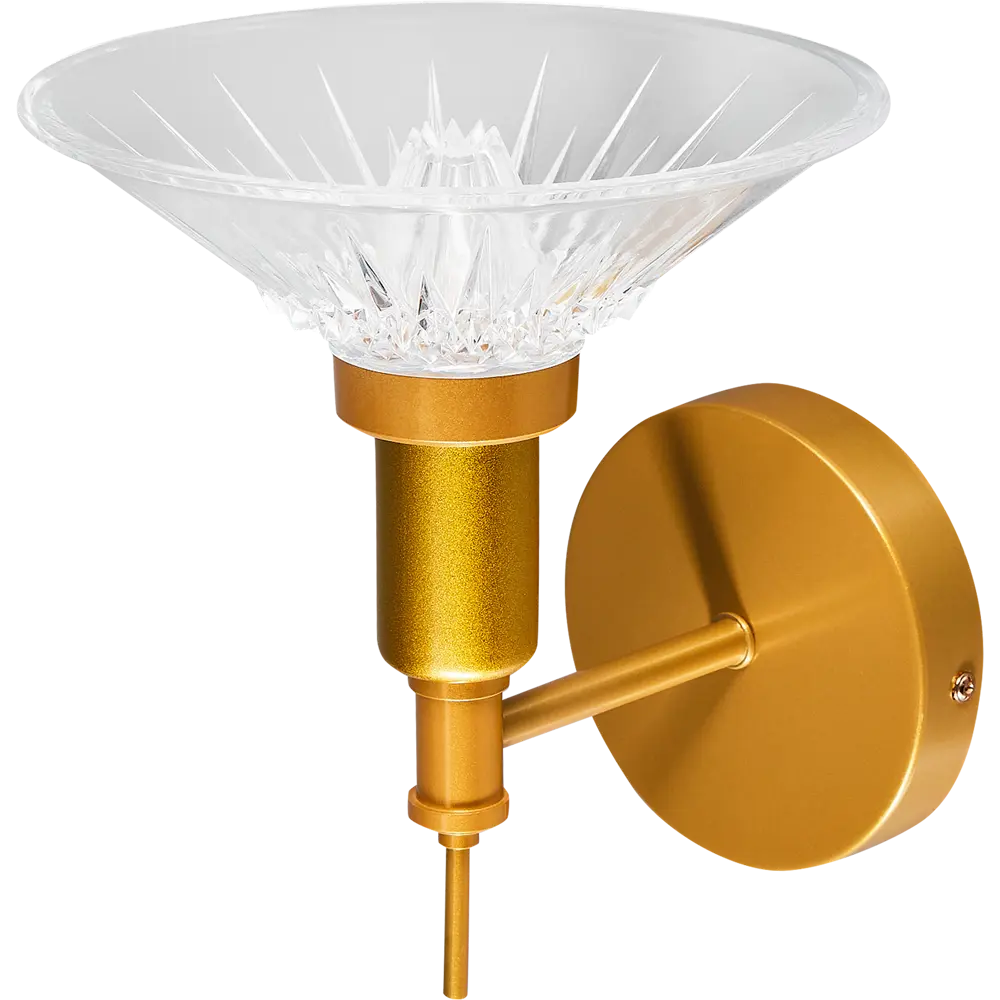 Arte Lamp Alessia — золотое бра с нейтральным белым светом 89374442 STLM-1323934 - Вид №1
