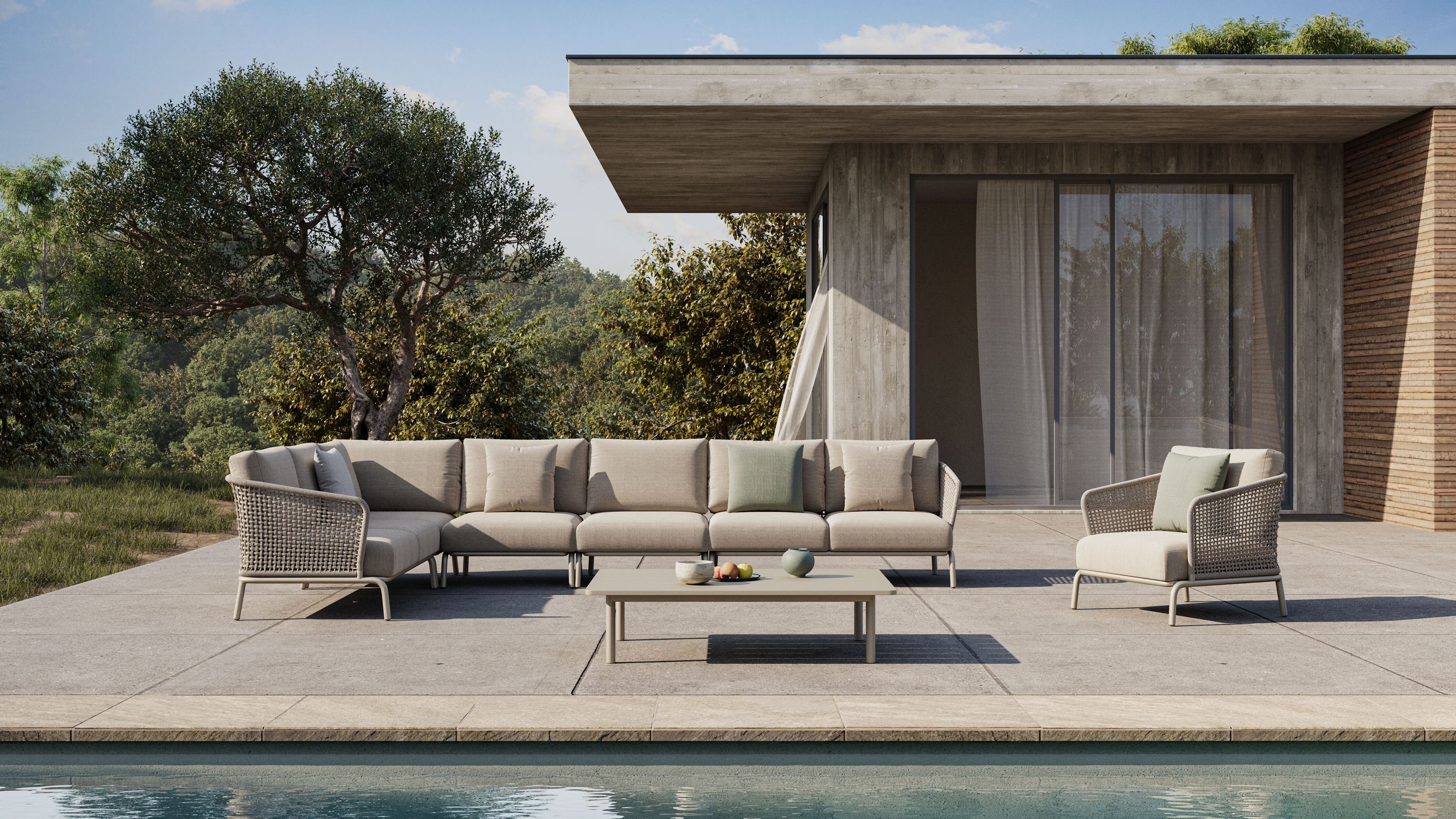 Алюминиевый садовый стул VINEKO Abrazo ARCH-00039949 - Вид №2