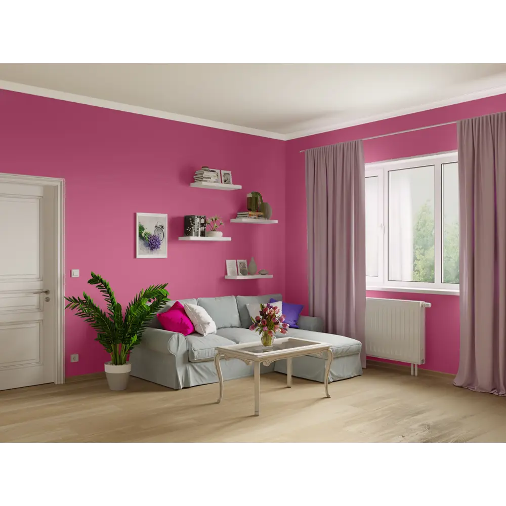 Краска Primalex Inspiro 1 л Фуксия STLM-2188576 - Вид №4
