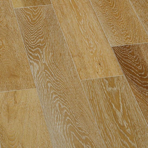 Массивная доска Magestik floor С покрытием Беленый () (400-1800)x180x18мм Дуб с брашью (Текстурированная) 400-1800х180 мм MGK Magestic floor 2600300188 - Вид №2