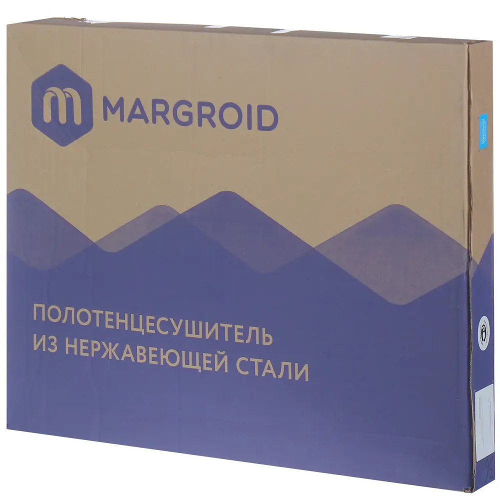 Полотенцесушитель водяной М 81 60x50 см нержавеющая сталь 81991026 STLM-2004415 МАРГРОИД  - Вид №3