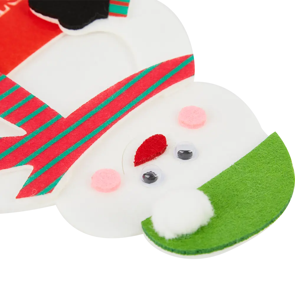 Конверт для столовых приборов Let It Snow Снеговик красный 84547240 STLM-2130402 REMILING HOUSEHOLD  - Вид №2