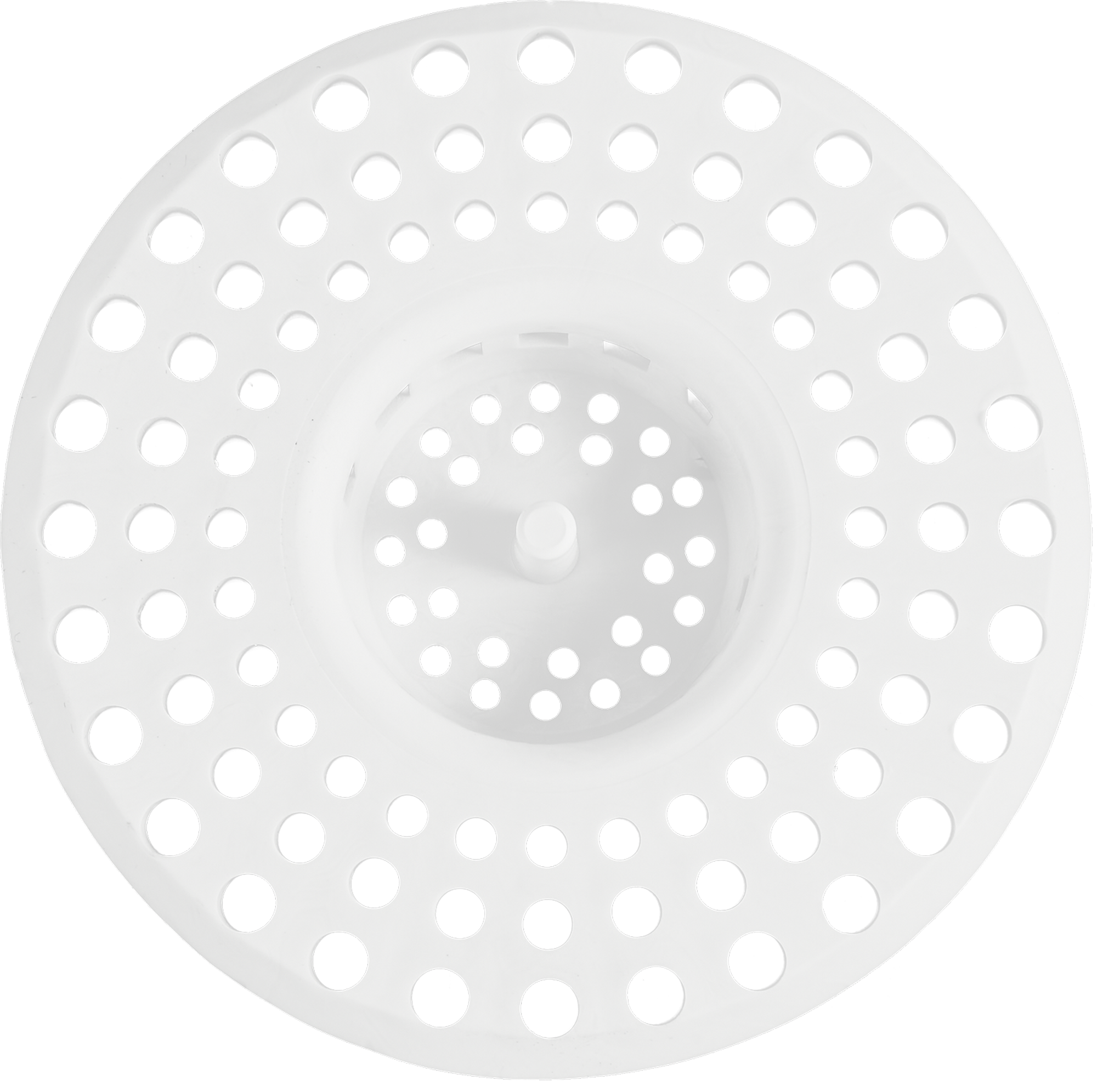 87681615 Ситечко для мойки ø65 мм пластик цвет белый STLM-0074881 ДТРД  - Вид №1