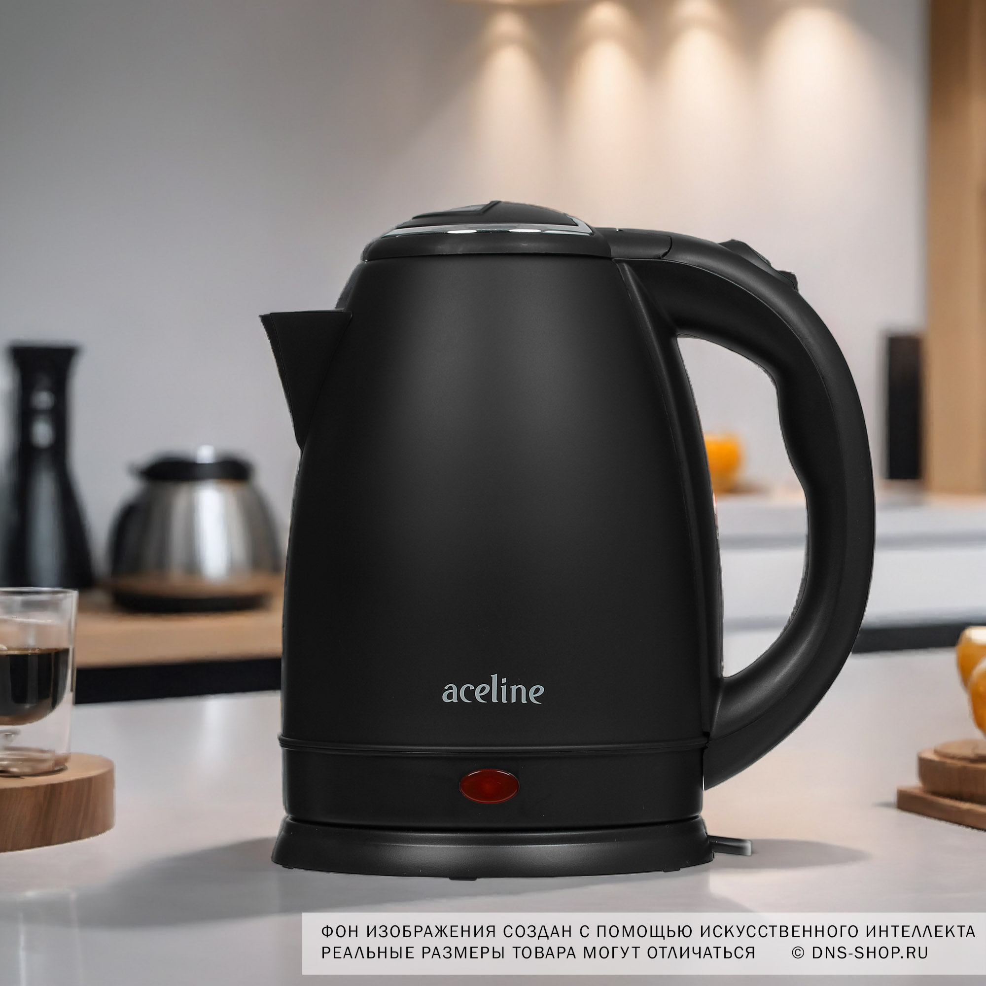 5414947 Электрочайник Aceline SS1800 черный STDN-0018567 - Вид №8