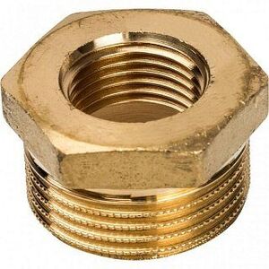 Футорка НВ 1х1/2" латунь STOUT