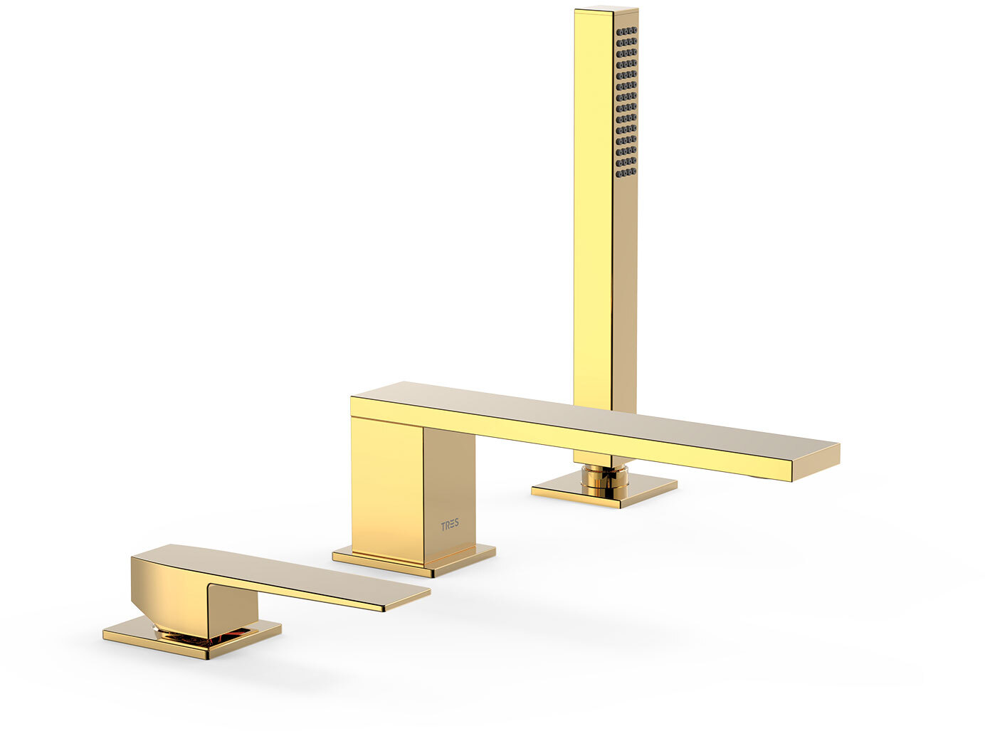 ТОНКИЙ смеситель для ванны с одной ручкой -20216103OR TRES