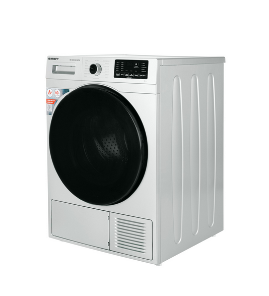 9130763 Сушильная машина KRAFT KF-DM1001HPW белый STDN-0094831 - Вид №2