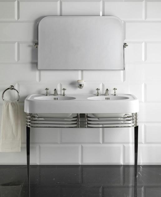 Devon&Devon Двойная керамическая консольная мойка Blues sun-id-1364384 - Вид №1